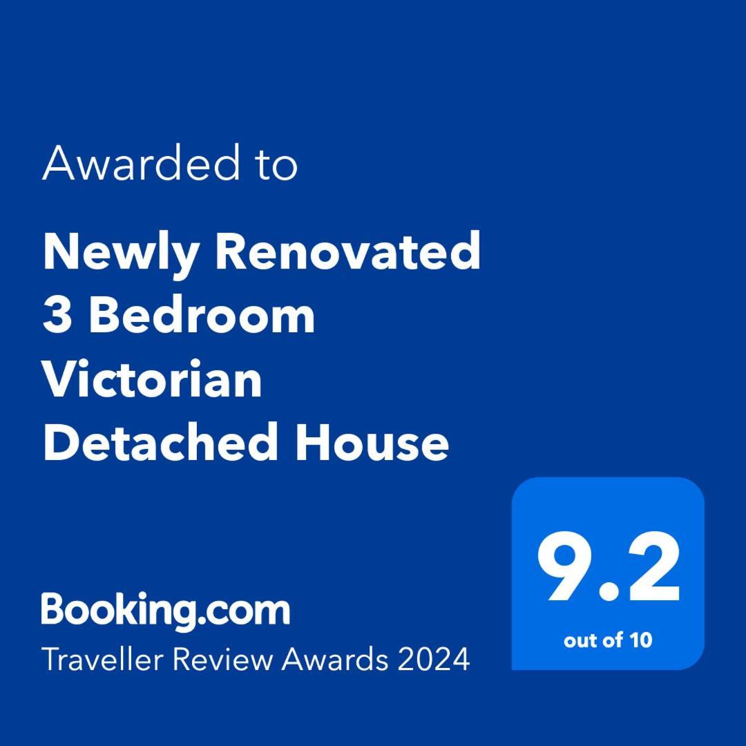 Newly Renovated 3 Bedroom Victorian Detached House Bournemouth Exterior foto
